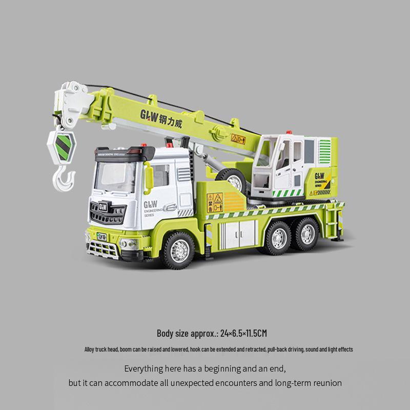 Steel Power Alloy Wheel Loader Toy - Bulldozer & Engineering Vehicle for Kids