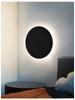 Modern Minimalist Round Wall Lamp for Bedroom and Living Room Decor