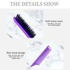 3Pcs Hair Styling Comb Hair Brush Set, Teasing Edge Brush Rat Tail Comb For Curly/Straight/Wet/Dry/Long/Shot Hair