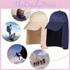 Round Top Sun Hat For Men, Available In Multiple Colors And Made With High-quality Cotton Fabric