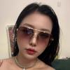 UV400 Men Zinc Zinc Alloy Sunnies Classic Anti-UV Glasses Catwalk Women HD Sunglasses  Business