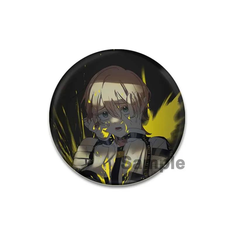 32/44/58 mm Milgram Brosje Haruka Yuno Cosplay Merker Emaljepinner for ryggsekk Klær Mote Smykker Tilbehør Gave