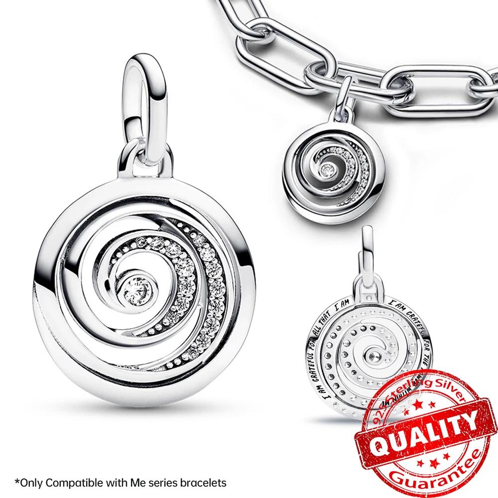 New Copper Me Series Infinity & Wing Medallion Charm Snake Pearlescent Mini Dangle Charm Fit Original Bracelet
