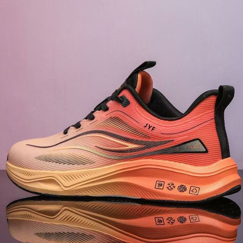 Men's Shoes Gradual Change 2025 New Breathable Comfortable Trend Versatile Casual Personality Men's Mesh Sports Shoes