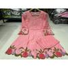 Beautiful Embroidery Kurta Pant Cord Set Indian Women Party Wear Kurta Set Dress