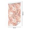 Cream and Peach Marble Wallpaper for Living Room and Bedroom 50x1000