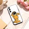P-Playful G-Garfield C-Cat   Phone Case For Samsung Galaxy A73,A72,A71,A70,A53,A52,A51,Others Soft Black Shell