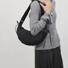 2024 Korean-Style Lightweight Women's Nylon Canvas Crossbody & Underarm Dumpling Bag