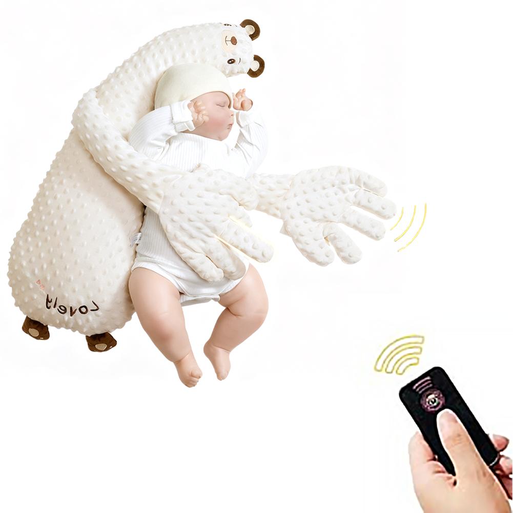 Nursery Sleep Aid Comforting Hand Doll Offer Comfort Soothing Doll Hand Infant Exhaust Pillow Pacify Doll Comforting Toy