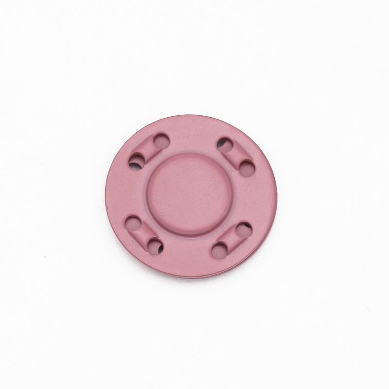 Colored Metal Buttons with Strong Magnetic Snaps - Ultra-Thin, Invisible Fastening, Ideal for Coats and Concealed Use