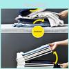Tshirt Foldable Clothing Storage Board With Layered Dividers For Closet Organization