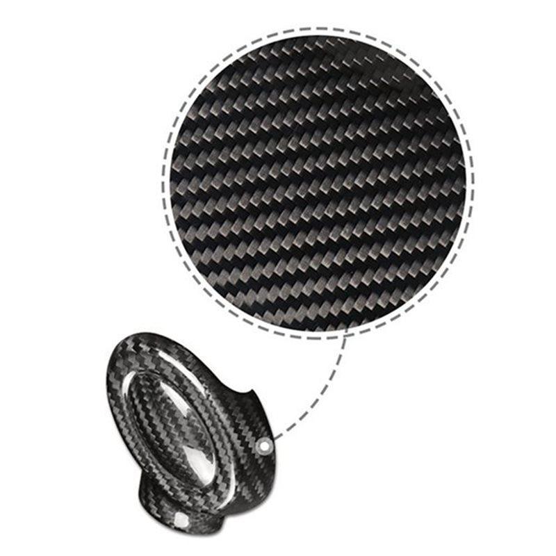 Reliable-For Mini Cooper F54 F55 F56 F57 F60 Countryman Carbon Fiber Gear Shift Knob Cover Car Interior Accessories Trim