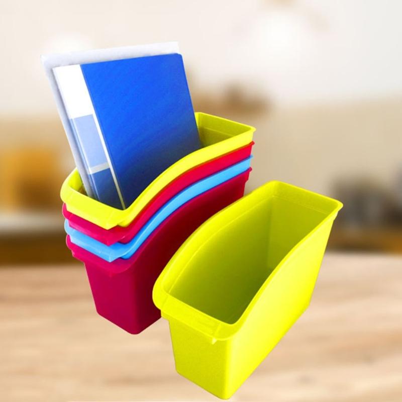 File Storage Box Document Organizer Box Plastic File Box Practical Stationery Organizer for Document Organization