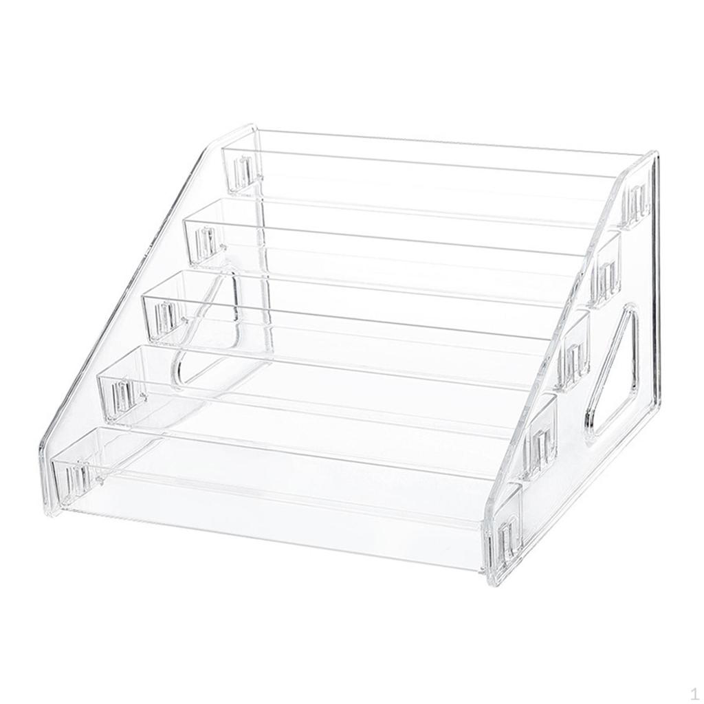 Acrylic Cosmetic Storage Rack for Makeup And