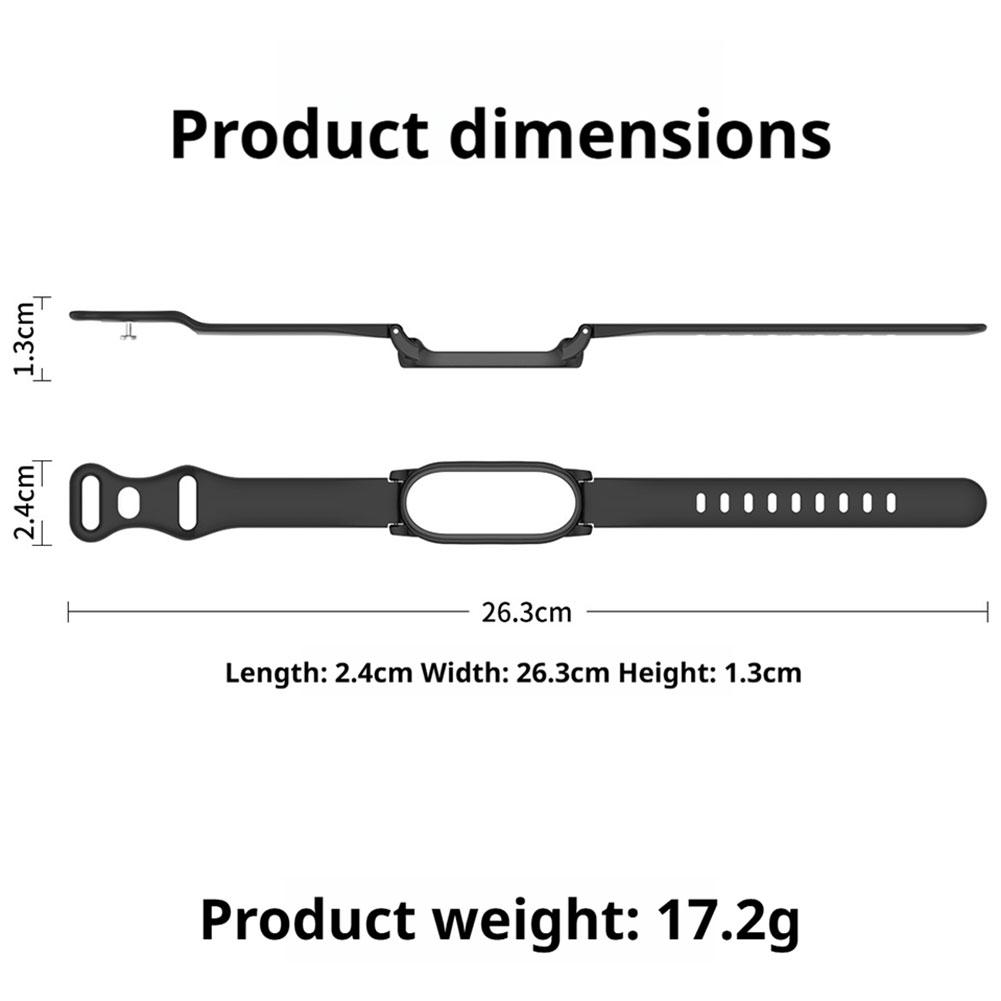 Wrist Band Bracelet For PLAUD NotePin / S Voice Recorder Waterproof Soft Silicone Case Shockproof Integrated Strap