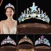 Tiaras Crystal Shell Mermaid Sea Star Crown Tiara Headband  Bride Wedding Hair Accessories