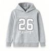 Unisex Kids Boys Girls Pullover Hoodie Casual Freedom 26 Chicago Graphic Long Sleeve Soft Warm Sweatshirt For Daily School Sports Wear