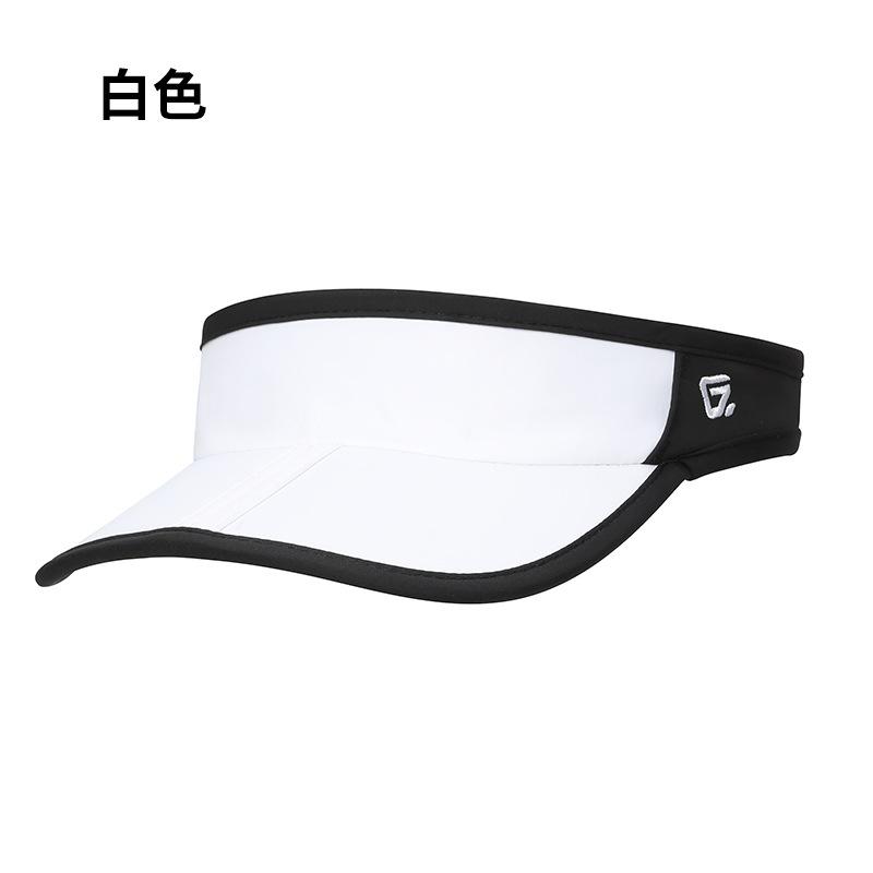 Summer portable folding empty top hat outdoor running sports breathable sun hat men's fashion versatile women's sun hat