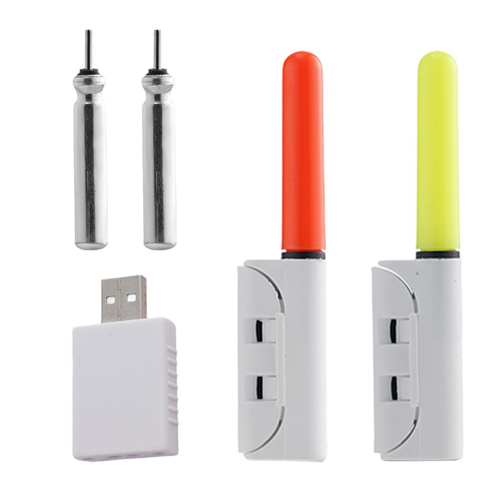 Night Fishing Luminous Stick, Removable Fishing Rod Lighting Stick with Bite Alarm, Waterproof Float Tackle, Enhances Night