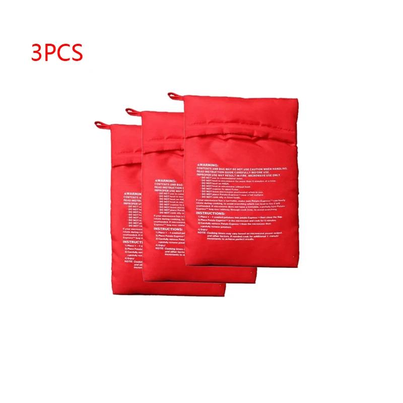 Microwave Potato Bags Reusable Express Microwave Potato Cookware Bags Baked Potato Cookware Baking Bags Quick Cooking Potatoes