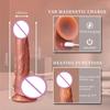Wireless 4 In1 Automatic Telescopic Dildo Vibrator Big Realistic Penis Adult Sex Toy for Women Consolador Vagina Massager Climax