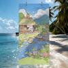 Cartoon C-Chiikawa Cute Towel Quick Drying Beach Towels Are Suitable For Swimming Pools Camping Yoga And The Gym