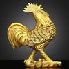 Copper Animal Chicken Ornament Zodiac Rooster Home Living Room Bedroom Office Sculptures