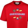 GUCCI T Shirts Men's Red Crew Neck Moderate 565806-XJB2X-6229