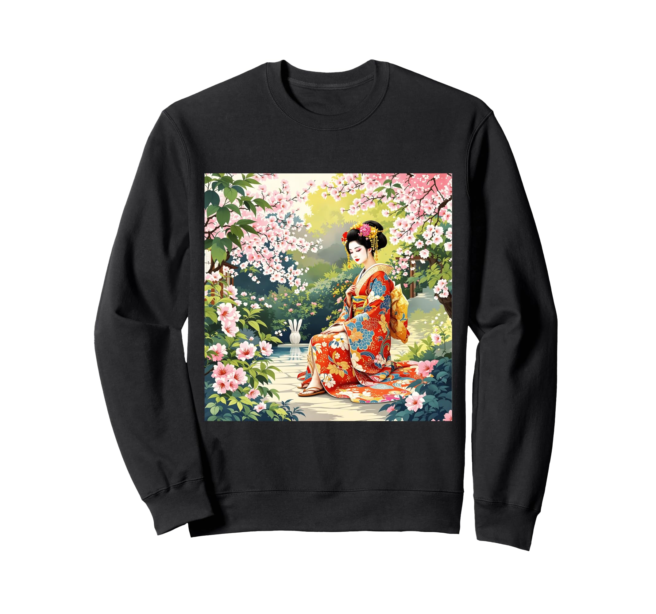 

fantasy girl kimono sakura sweatshirt чорний