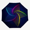 1 pièce Parapluie Spiral Coloré Ouverture/Fermeture Automatique Parapluie Pliant Compact, Parapluie Portable Toutes Saisons pour Femmes/Hommes F1124229