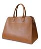 DONOBAN Damen A4 Tragetasche, Groß, Stylische Boston Tasche, Kamel