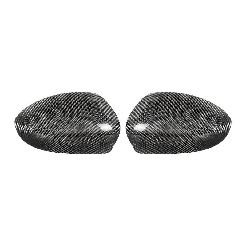 For Fiat 500 2008-2024 Abarth 595 695 2012-2024 Carbon Fiber Car Side Rearview Mirror Decorate Cover Trim Sticker Accessories