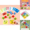 Wooden Expression Puzzle Children Puzzle Toy For Kids Family Fun And Brain Teasing