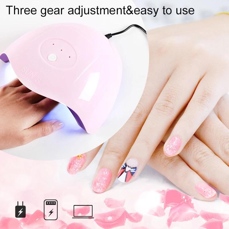 Professional UV LED Lamp For Nail Dryer 36W Ice Lamp For Manicure Gel Nail Lamp Drying Lamp For Gel Varnish Fast Curing