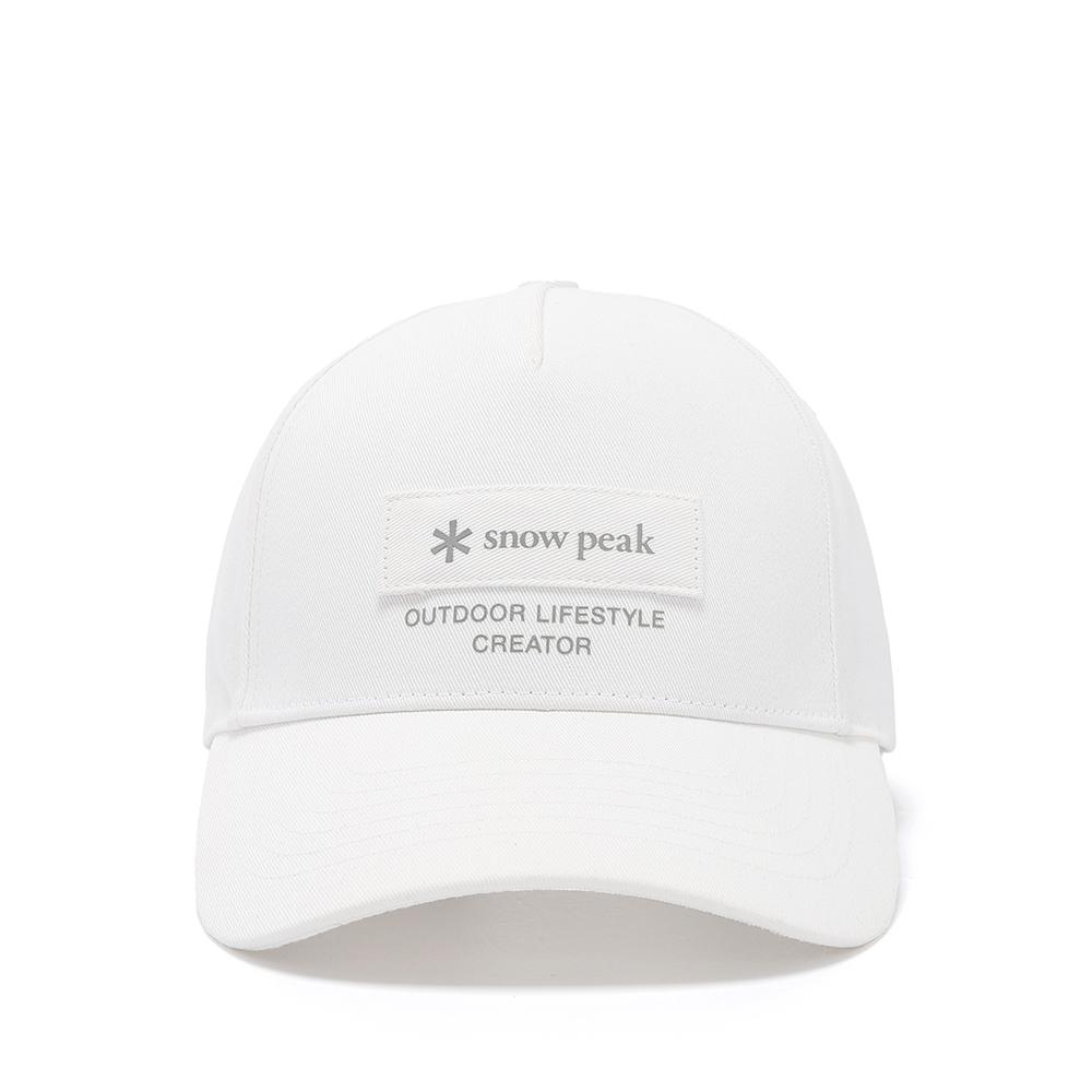 SNOWPEAK Cland Baseball Cap Off White (S25SUFBC32)