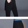Damen Herbst Winter Fleecegefütterte Verdickte Warme Hose Fake Zweiteilige Basisschicht Lange Hose mit Taschen Bootshose Übergröße Slim Fit