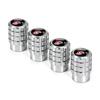 New 4pcs Aluminium Car Tire Valve Stems Caps Gear shaped Valve For T Sline TT A1 A2 A3 A4 A5 A6 A7 A8 8P B6 B7 Auto Accessories
