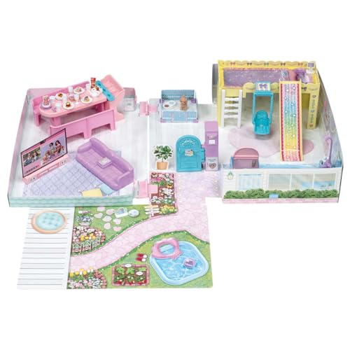 Takara Tomy Licca-chan La Maison Dress-Up Play Toy with Swing and Slide, Ages 3 and Up