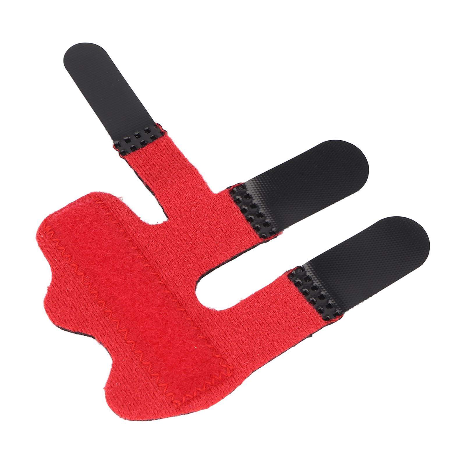 

Finger Splint Finger Straightening Brace for Injured Finger Support for Trigger Broken Fingers Red красный
