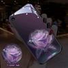 Colorful Flower Luminous Mobile Phone Case For iPhone 15 14 13 12 11 Pro Max XR XS 7 8 16 Plus Voice Control Flash Phone Cove