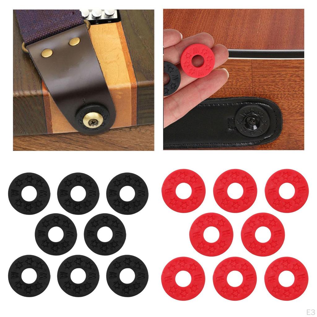 Guitar Protector Block, Strap Holder, Mount, Made of ColdResistant PP, Easy Assembly, Suitable for
