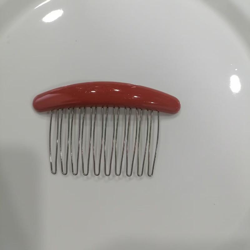 Hair Comb and Hairpin Combination for Simple Side Parting Hair Clips for Hair Without Any Trace At The Back of The Head and For Messy Hair At The Top.
