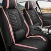 New Front Passenger Seat Covers Fully Enclosed Single-seat Leather Car Seat Cushions All-season Compatible Seat Covers(Only 1PC Seat Cover)