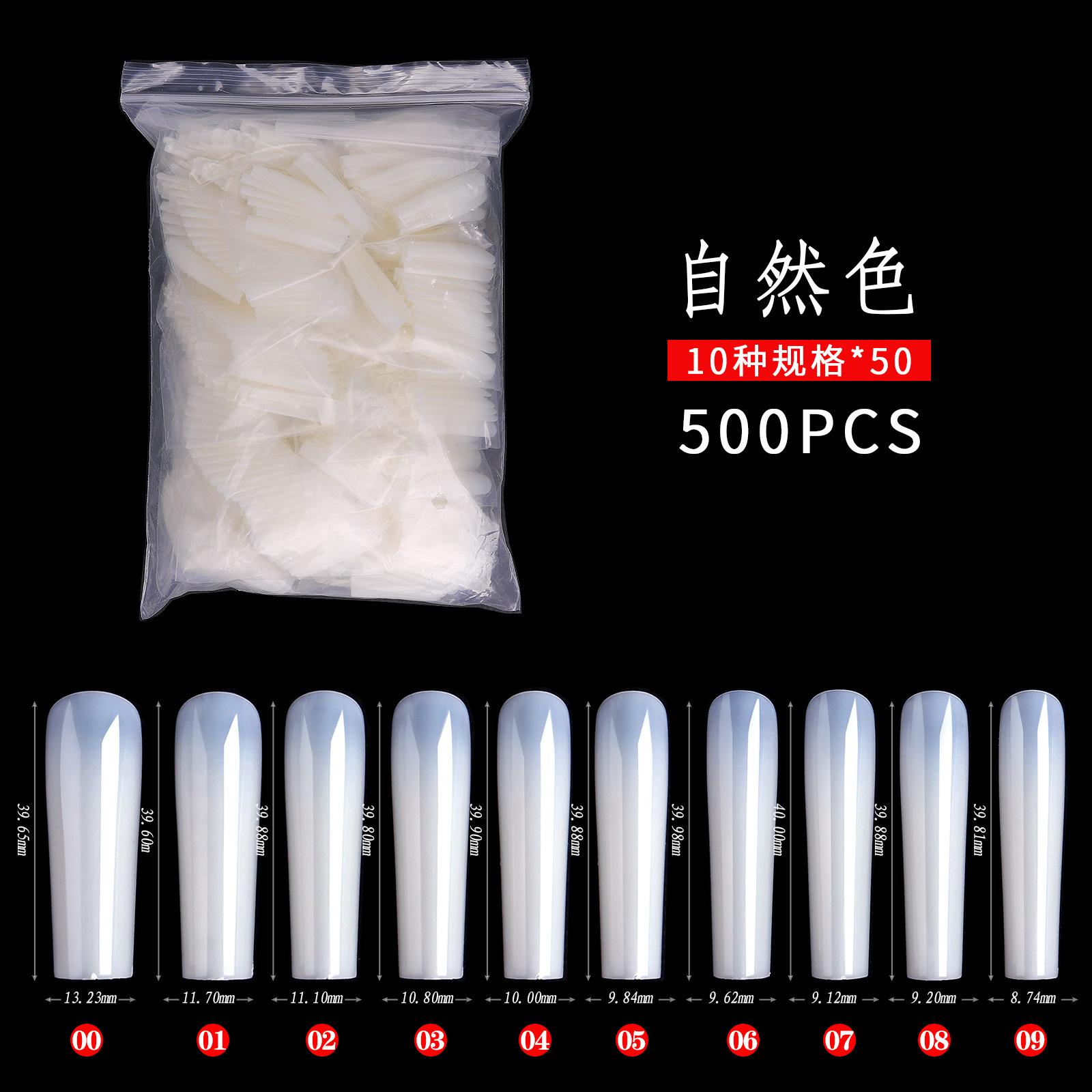 

Японские маникюрные планшеты с квадратной головкой, длинные, 2023, расширенные, Xxl, балетные маникюрные планшеты, упакованные в пакеты для ногтей