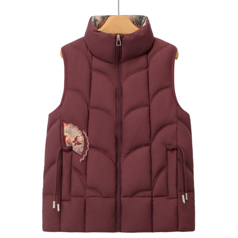 Женский стеганый жилет большого размера YUZHAOLIN 3XL