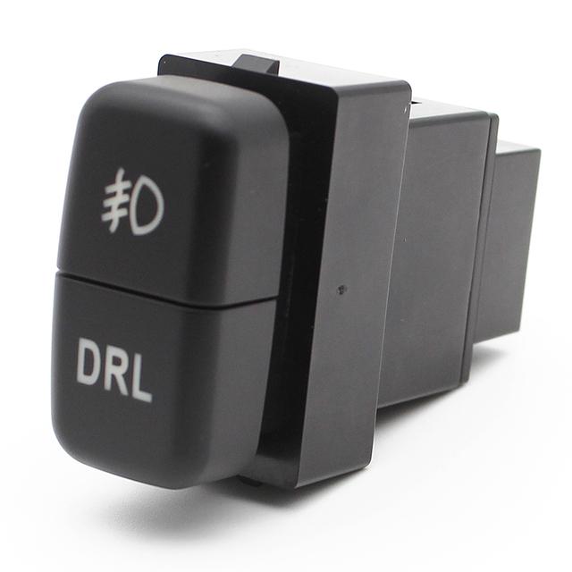 1Pc RED LED Dual Key Switch Fog Light Daytime Running DRL Light Button For Mitsubishi Pajero V73 V93 Lancer Outlander ASX L200