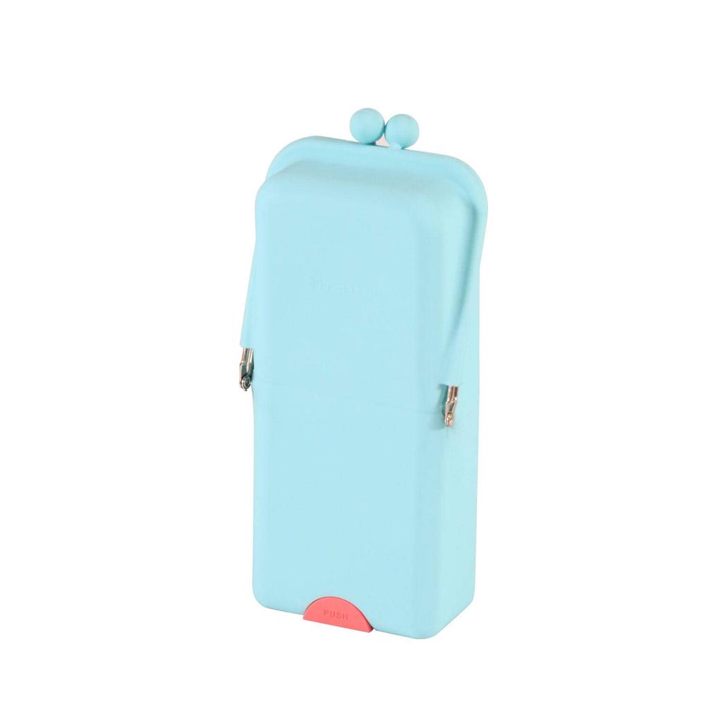 Estuche para lápices Kutsuwa Air Pita Pencil Light AK053LB, Azul,