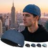 Dome Melon Cap Denim Cap Landlord Hat For Women Men Brimless Tang Hat Solid Color Beanie Cap Adjustable Classic Hip Hop Hat