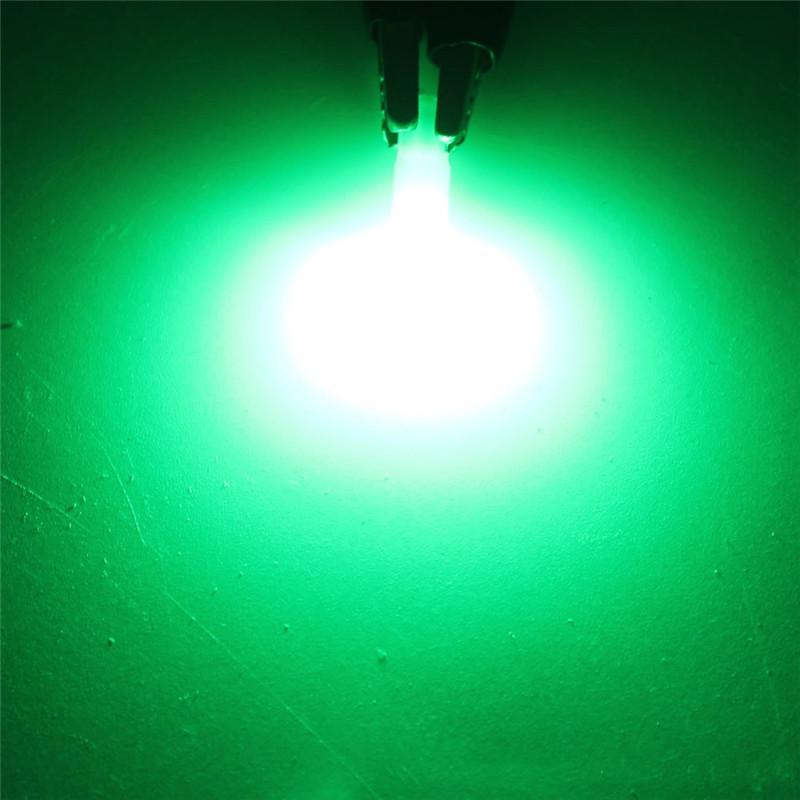 10 Stück Auto-LED-Lampe T5 1 SMD Auto-COB-LED-Instrumentenlicht-Anzeigelampe