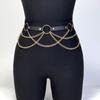 Fashion Belt Female Street Style Waist Chain Tassels Belt Adjustable Casual Decorative Belly Chain Gothic Clothing Accessories